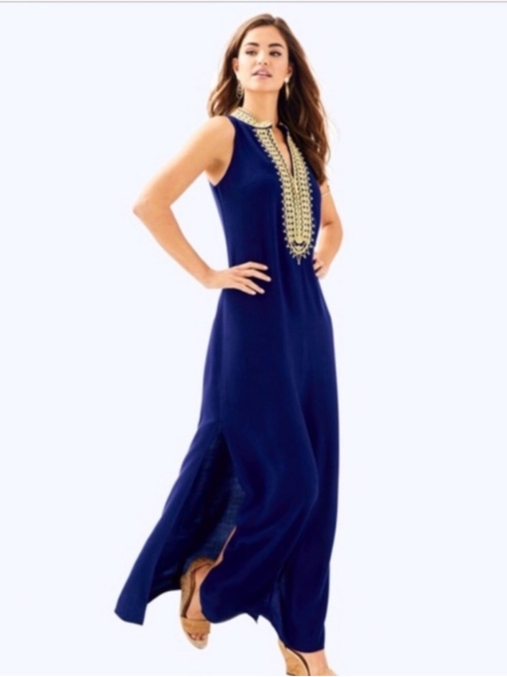 Lilly Pulitzer Jane Maxi Dress Womens sz 0